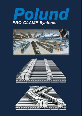 Forsiden af Polunds PRO-CLAMP-produktkatalog